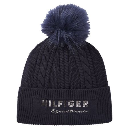 Bonnet à pompom Tommy Hilfiger Equestrian Perry