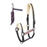 Licol et longe Tommy Hilfiger Equestrian Yale avec fourrure - Desert sky