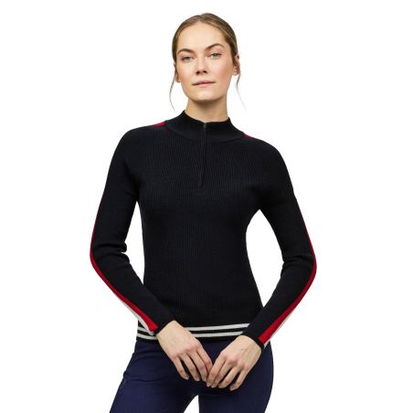 Pull zippé Tommy Hilfiger Equestrian Carol femme