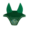 Bonnet anti-mouches Kentucky Wellington Velours avec Imprimés - Vert / bleu marine