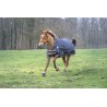 Couverture Equi-Theme TYREX 1200 D 0g Gris / bleu Couverture Equi-Theme TYREX 1200 D 0g Gris / bleu
