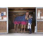 Couverture Equi-Theme Tyrex 1200 D High Neck 150g Marine / bordeaux Couverture Equi-Theme Tyrex 1200 D High Neck 150g Marine / bordeaux