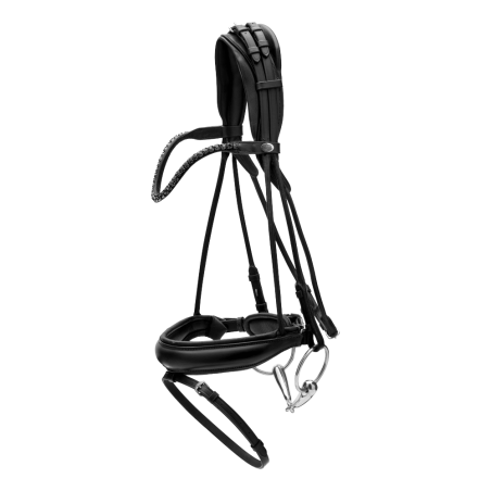 Bridon Muserolle Large Cuir Souple Dy'on