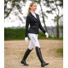 Pantalon d'équitation ELT Performance Odelette silicone - Blanc