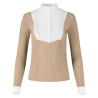 Chemise de Concours Kentucky Femme Heritage Air manches longues - Beige