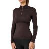 Base Layer Equestrian Stockholm Air Breeze Sunshirt femme - Golden marron