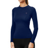 Base Layer Equestrian Stockholm Dynamic femme manches longues - Lagoon blush