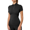 Polo UV Proction Equestrian Stockholm manches courtes femme - Noir édition