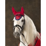Bonnet chasse-mouches Equi-Theme Polyfil Marine / ciel Bonnet chasse-mouches Equi-Theme Polyfil Marine / ciel