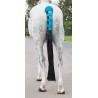 Protège queue doublé avec sac Arma Shires - Bleu brillant