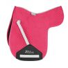 Tapis de selle suède Numnah Performance Shires - Framboise