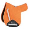 Tapis de selle suède Numnah Performance Shires - Orange