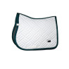 Tapis de selle Equestrian Stockholm jumping Modern - Blanc dramatic monday