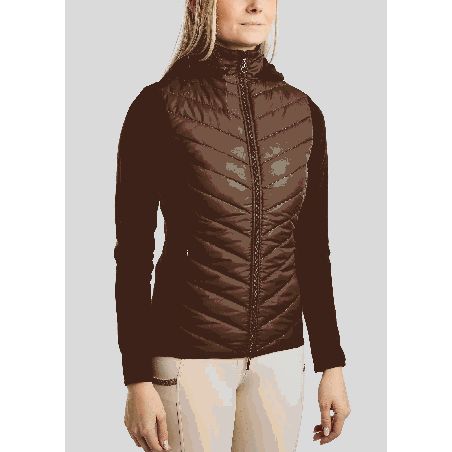 Veste hybride cristal Montar femme avec capuche détachable