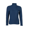T-shirt manches longues col roulé Eva HKM - Bleu foncé