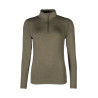 T-shirt fonctionnel Essentials Hiver HKM - Vert olive