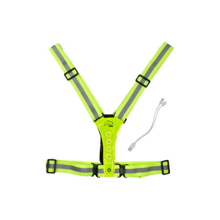 Gilet lumineux à LED HKM