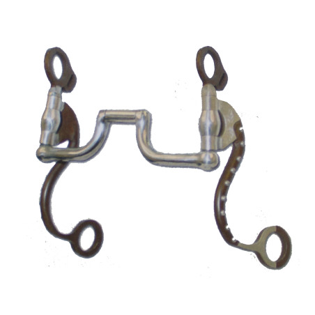 Mors Brad Ren's avec embouchure a pont