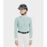 Chemise Horse Pilot manches longues femme Aerolight - Vert d'eau