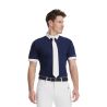 Chemise de concours Horse Pilot manches courtes homme Aerolight - Marine