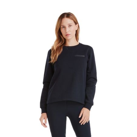 Sweat-shirt d'équitation Horse Pilot en laine de Mérinos femme