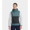 Veste courte de pluie Horse Pilot d'équitation Raintech femme - Bleu nuage