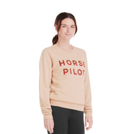 Sweatshirt d'équitation Horse Pilot Team Shirt femme