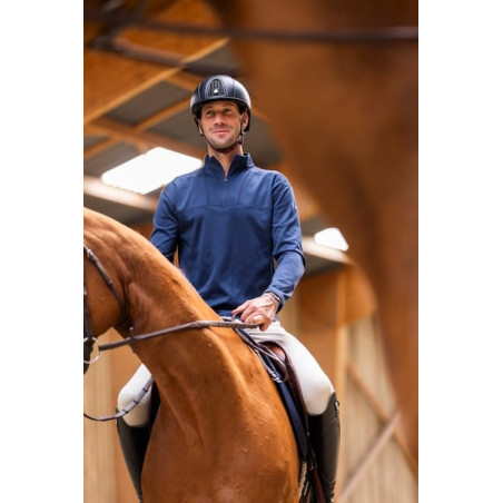 Tee-shirt thermique d'équitation Horse Pilot homme