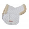 Tapis de selle Numnah SupaFleece Performance Shires - Naturel