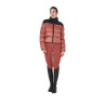 Doudoune courte femme en tissu stretch Equestro - Séquoia