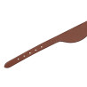 Fermeture étrivières en Cuir Lakota - Marron