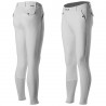 Pantalon à basanes silicone Horze Grand Prix homme - Blanc