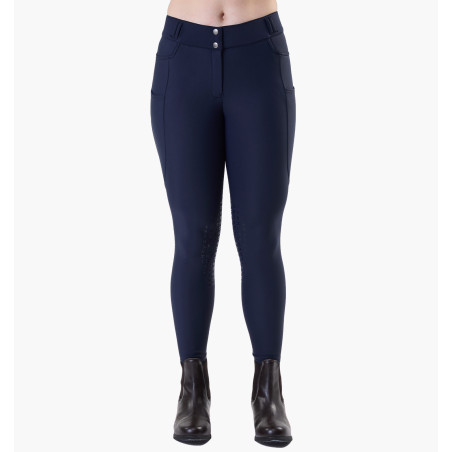 Pantalon d'équitation Horseware Flexfit hiver grip genoux femme