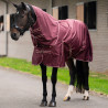Couverture de paddock Imperial Riding Basic avec couvre-cou amovible 300gr - Rouge profond