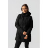 Veste chauffante longue Jadine Horze hiver - Noir
