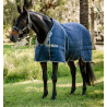 Couverture d'écurie Horseware Rambo® Optimo 400g - Marine / orage / gris argent