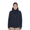 Blouson Equestro femme déperlante et coupe-vent - Marine blazer