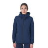 Blouson imperméable femme Equestro x FISE - Marine blazer