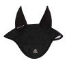 Bonnet anti-mouches Acavallo Sublime en Louvre avec patch logo en silicone - Noir