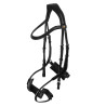 Bridon Comfitec Equestro anatomique en cuir - Noir