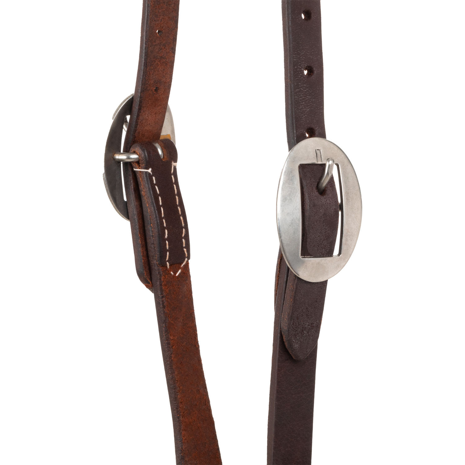 Bridon western Lakota one-ear en cuir Huilé