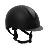 Casque Equestro unisex Azael avec molette arrière avec EN 1384-2023 - Noir / noir brillant