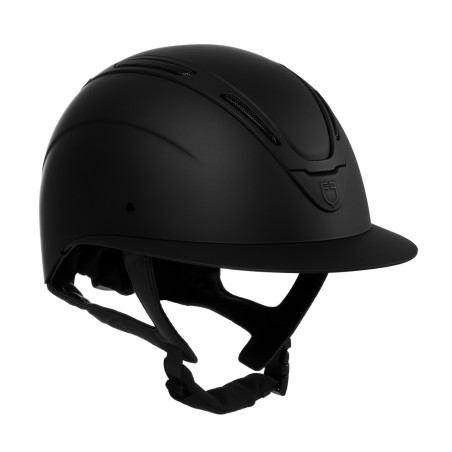 Casque femme Equestro Apocalypse coque mate homologué EN 1384-2023