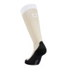 Chaussettes unisexes Equestro Basic en tissu technique - Oxford tan / blanc