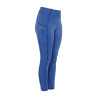 Legging fille Equestro doublé polaire - Bleu sodalite