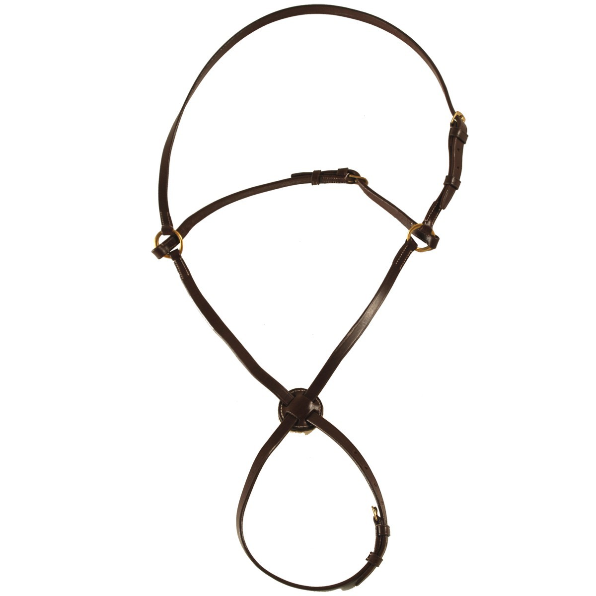 Muserolle croisée Chetak Marron Muserolle croisée Chetak Marron