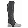 Mini-Chaps Equestro Lincoln cuir - Noir