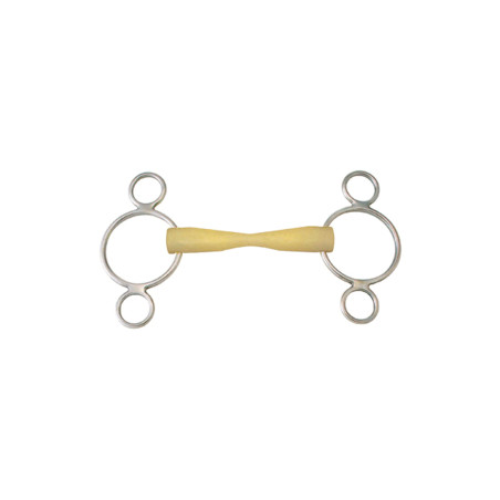 Mors Happy Mouth Gag 3 anneaux canon effilé