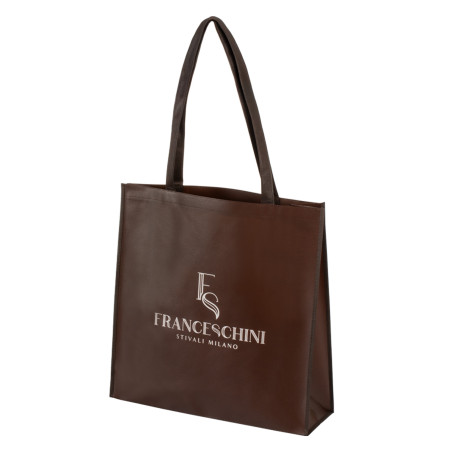 Moyen sac shopping Franceschini non-tissé (45×45×15 cm)