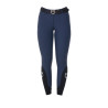Pantalon d’équitation femme Equestro x FISE full grip - Marine blazer